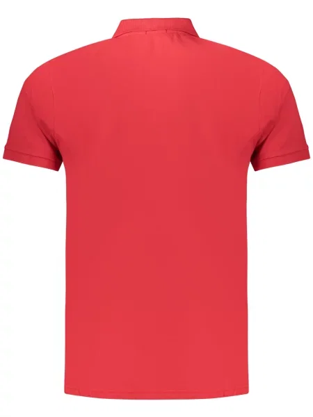 Tricou polo Coveri Moving roșu