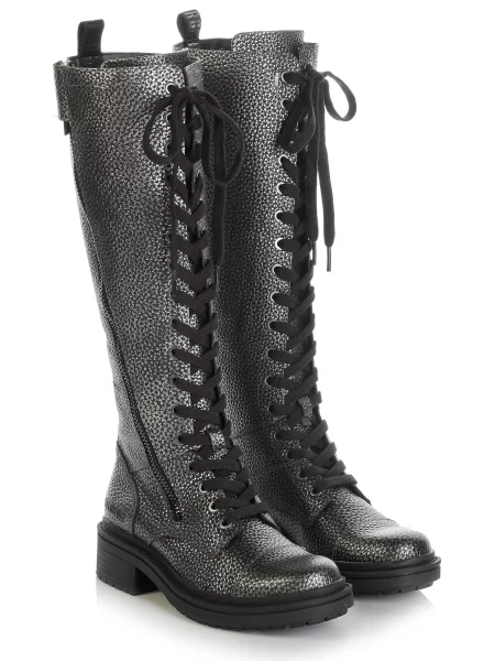 BIKKEMBERGS Boots Bikkembergs Stiefel ασημί
