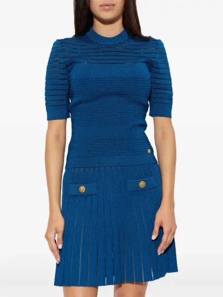 Top Balmain albastru