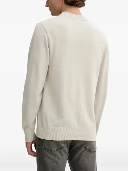 Pulover Karl Lagerfeld Jeans cu decolteu rotund