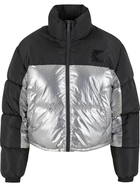 Karl Kani Geacă de iarnă / argintiu negru