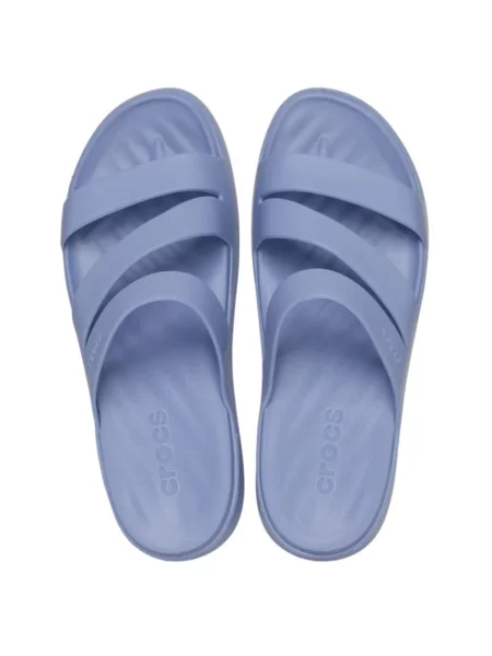 Шлепанцы Crocs голубые