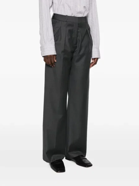 Pantaloni Loulou De Saison gri
