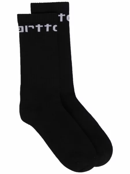 Șosete Carhartt Wip cu autograf negru