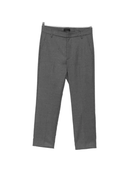 Pantaloni Dondup de lână gri