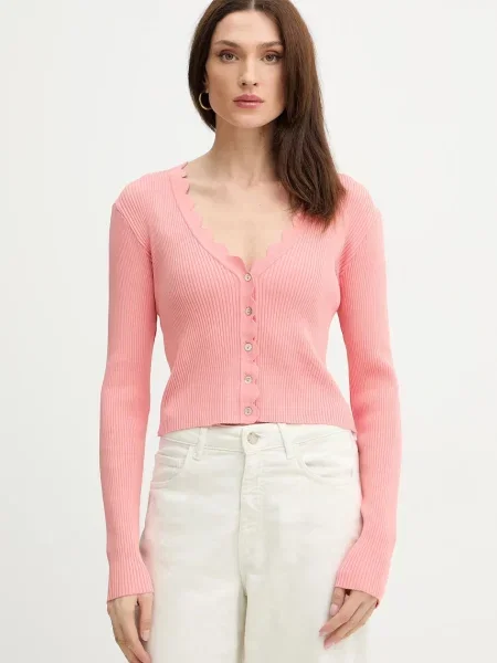 Silvian Heach kardigan RAUEN różowy