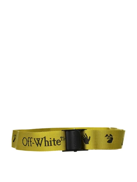 Pasek Off-white z paskiem biały