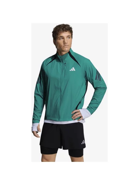 Kurtka damska adidas Running Iconic Formotion szmaragdowy S zielony