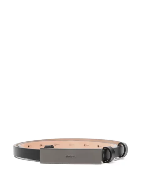 Curea Max Mara din piele negru