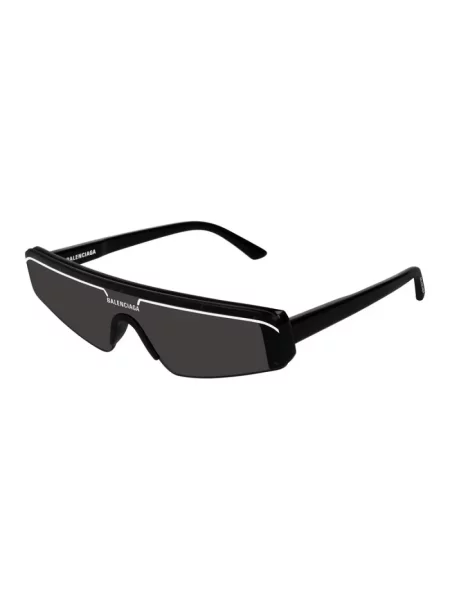Okulary przeciwsłoneczne Balenciaga Ski czarne