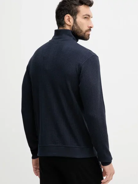 BOSS BLACK Hanorac Structure negru