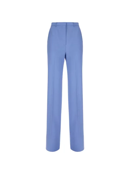 Pantaloni Max Mara albastru