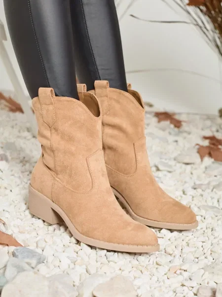 Botine Resti cowboy negru