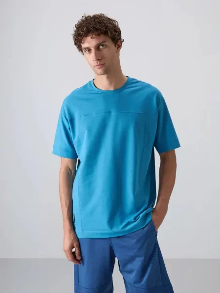 Tommy Life Tričko nebeská modř