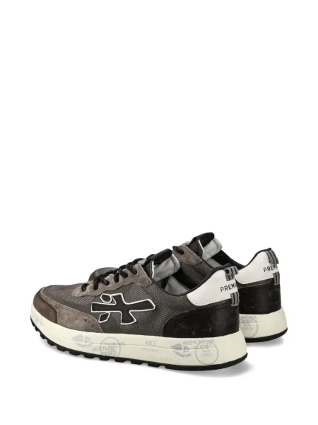 Sneakerși Premiata din piele de căprioară maro