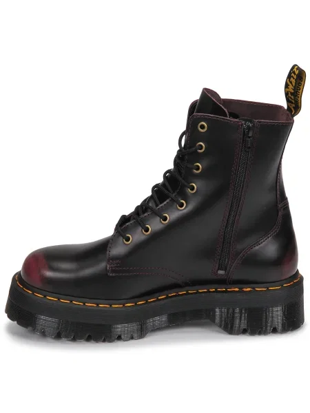 Pantofi Dr. Martens din piele bordo