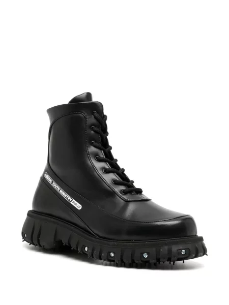 Cizme scurte Phileo din piele negru