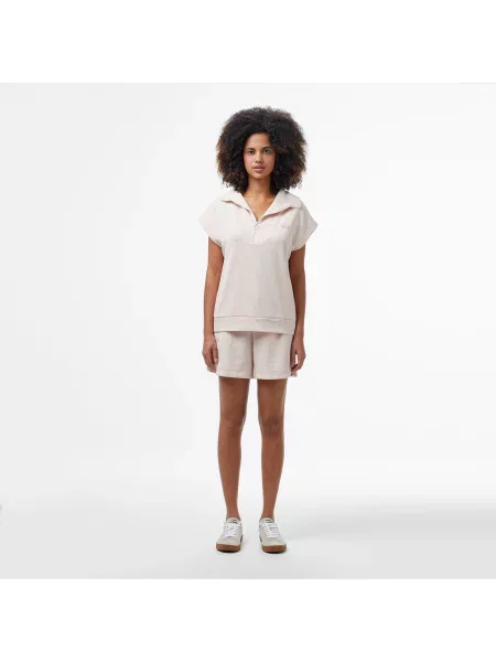 Lacoste толстовка рожева