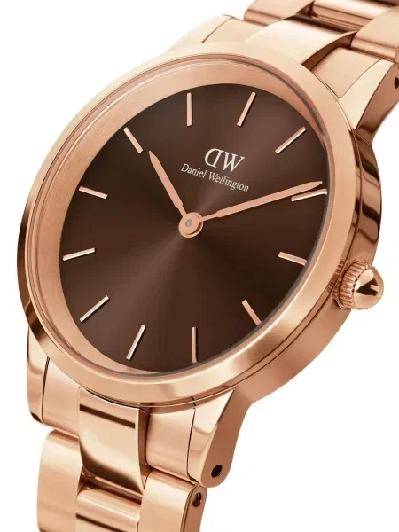 Laikrodžiai Daniel Wellington su gintaru ruda