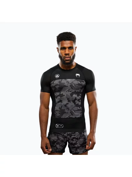 Koszulka treningowa Venum X Polaris Rashguards black/storm grey czarna