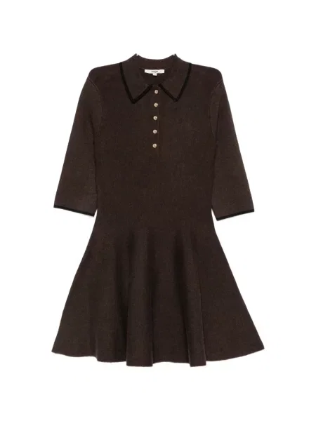 Gulerat rochie mini Maje maro