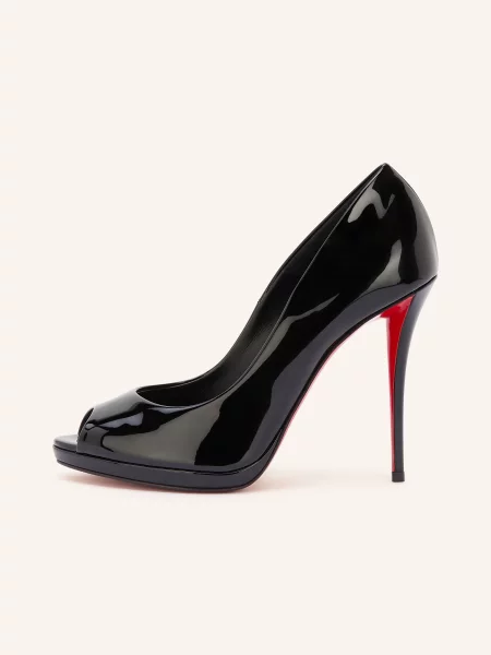 Christian Louboutin Lakované Lodičky S Otevřenou Špičkou Lady Z černá