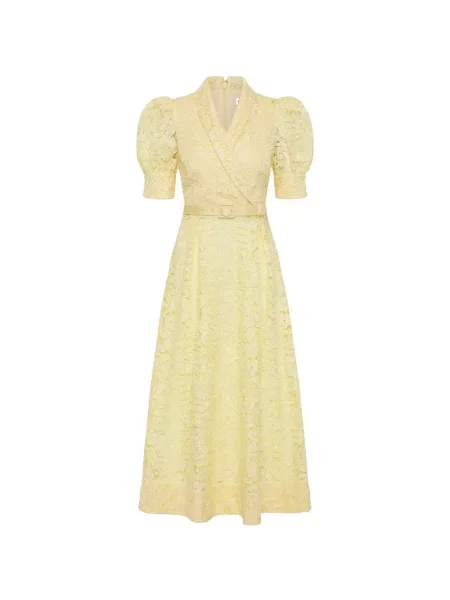 Rochie midi Rebecca Vallance galben