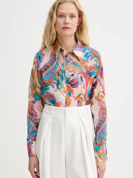 Morgan cămașă din cu guler clasic regular CGODI.F bej