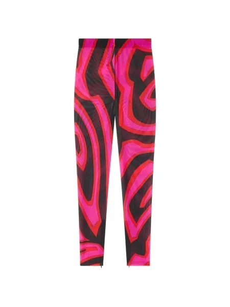 Leggings Pucci cu imagine negru