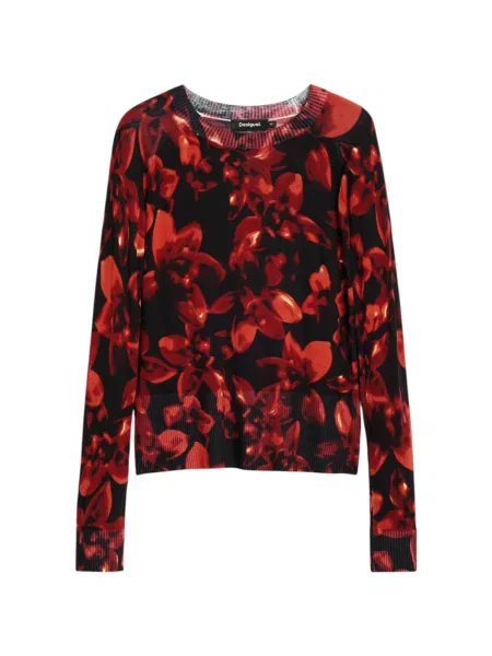 Sveter Desigual červená