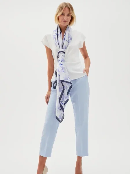 Fular Moodo albastru