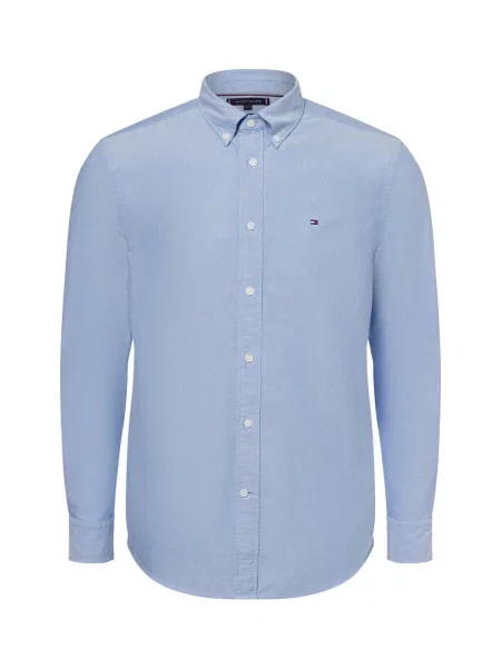 Tommy Hilfiger Koszula Solid Heritage niebieski
