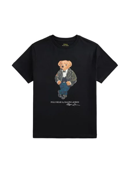 Детское поло Polo Ralph Lauren черное