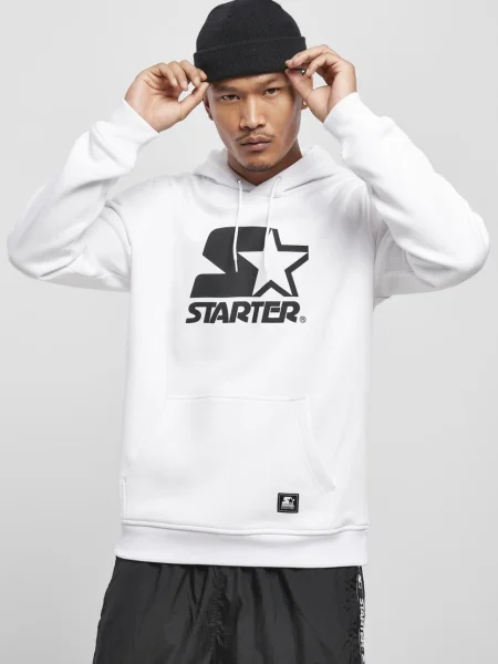 Geacă Starter Black Label clasică cu autograf alb