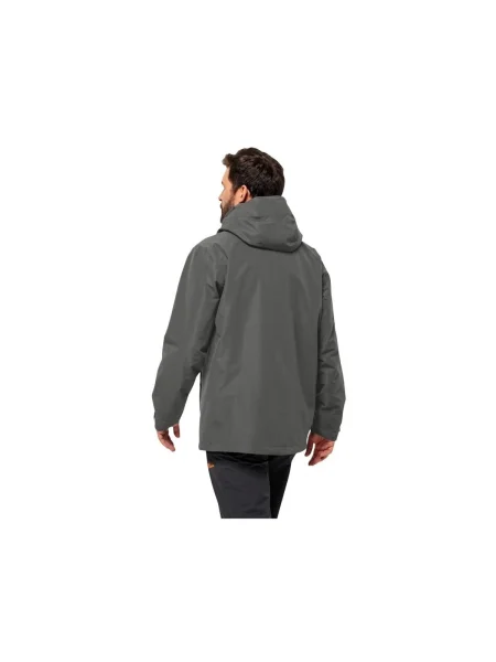 Geacă Jack Wolfskin gri
