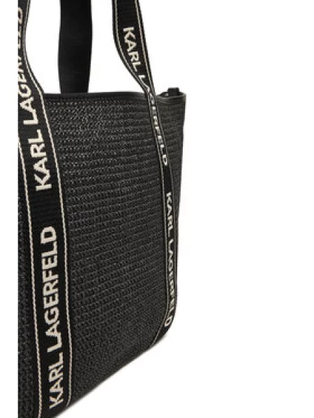 Karl Lagerfeld Torba za na plažo črna