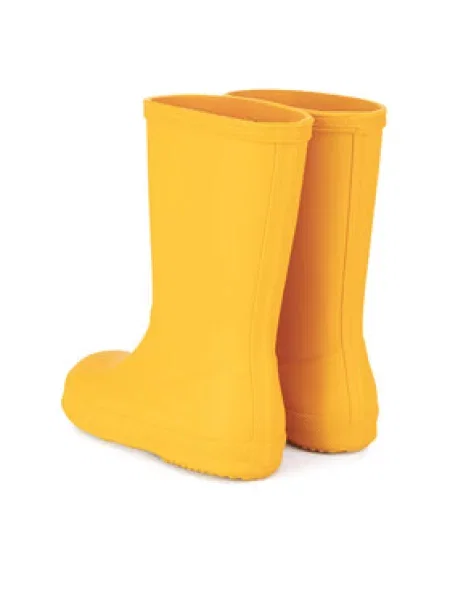 Gumijasti škornji Hunter rumena