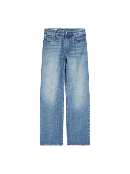 Jeansy Dries Van Noten niebieskie