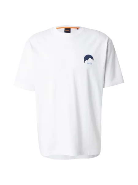 BOSS Tricou Te_Move alb