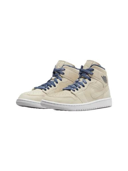 Členkové topánky Nike béžová