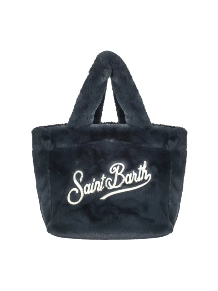 Futro Mc2 Saint Barth niebieskie