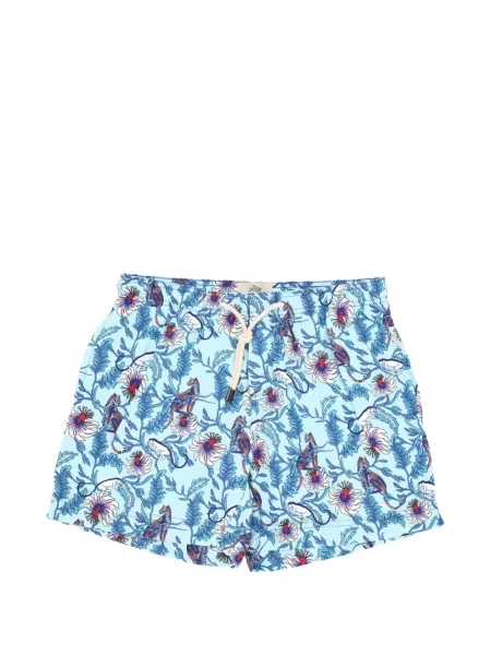Slip de baie Peninsula Swimwear cu cordon albastru