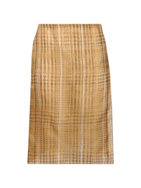 Fustă Mugler din organza plic