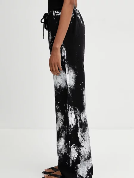 Maison Margiela pantaloni de trening din de damă negru