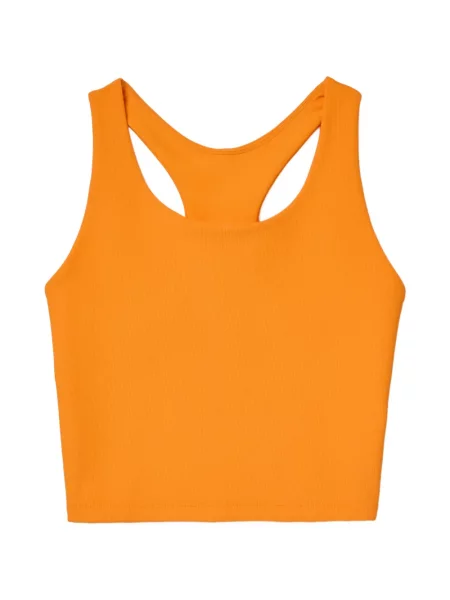 Top Fila tricotate portocaliu