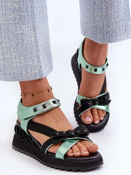 Sandale S. Barski negru