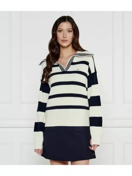 Tommy Hilfiger Kötött pulóver fehér