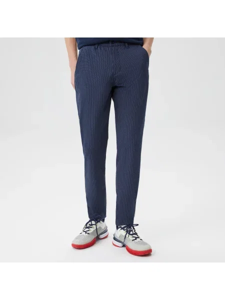 Lacoste Spodnie Lacoste granatowe