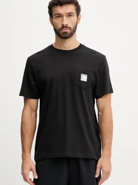 Tricou The North Face Mountain Logo Relaxed Short Sleeve Tee-Graphic TNF Black L negru