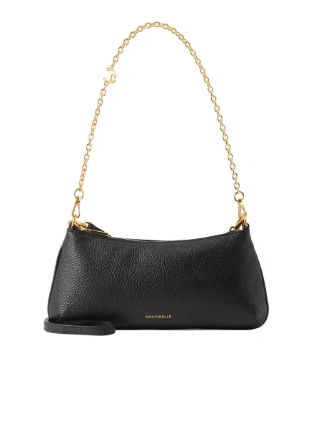 Geanta crossbody Coccinelle din piele negru